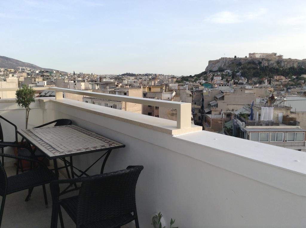 Acropolis At Home: Loft With A View Atena Exterior foto