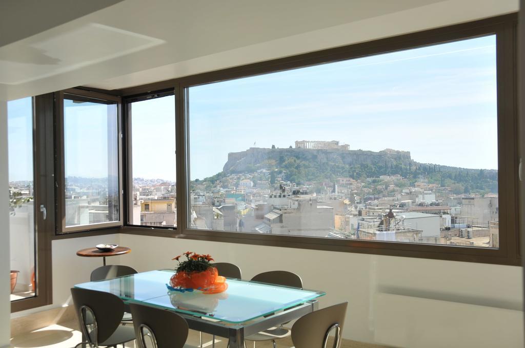 Acropolis At Home: Loft With A View Atena Exterior foto