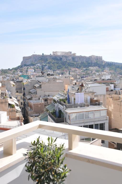 Acropolis At Home: Loft With A View Atena Exterior foto